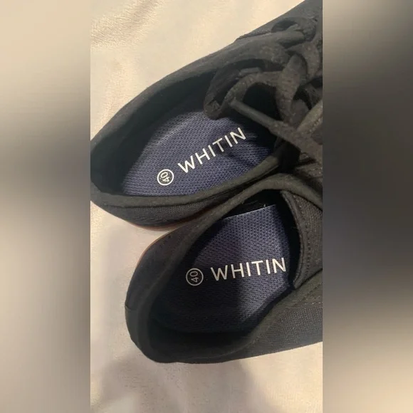 WHITIN Women's Minimalist Barefoot Shoes | Zero Drop Sole Wide Width 40 black - Picture 4 of 6